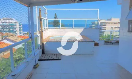 Atenção investidores já alugada! Cobertura com 2 dormitórios à venda, 120 m² por R$ 1.250.000 - Piratininga - Niterói/RJ