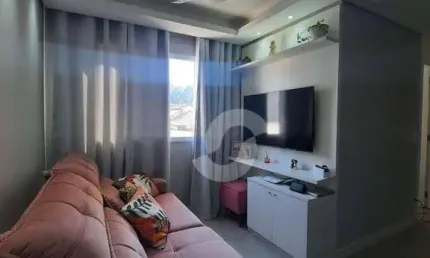 Apartamento com 2 dormitórios à venda, 50 m² por R$ 260.000,00 - Neves - São Gonçalo/RJ