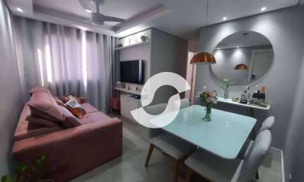 Apartamento com 2 dormitórios à venda, 50 m² por R$ 260.000,00 - Neves - São Gonçalo/RJ