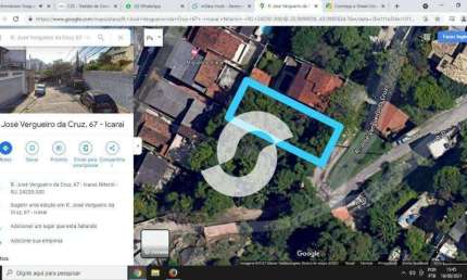 Área à venda, 664 m² por R$ 950.000,00 - Icaraí - Niterói/RJ