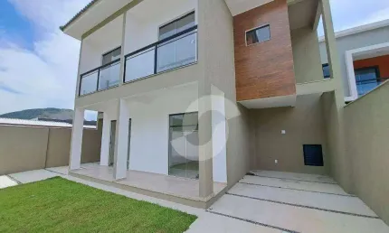 Casa com 2 dormitórios à venda, 72 m² por R$ 360.000,00 - Jardim Atlântico Oeste - Maricá/RJ
