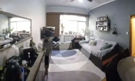 Aceita permuta em para 03 quartos!! apartamento com 2 dormitórios à venda, 65 m² por r$ 490.000 - icaraí - niterói/rj