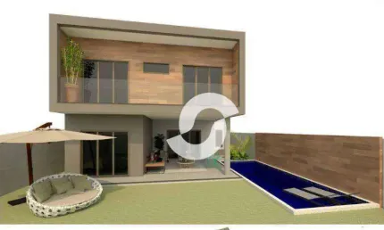 Casa com 4 dormitórios à venda, 269 m² por R$ 3.500.000,00 - São José de Embassai - Maricá/RJ