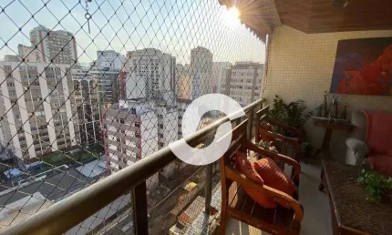 Apartamento com 3 dormitórios, 2 suítes e 2 varandas, à venda, 186 m² por r$ 2.023.000,00 - icaraí - niterói/rj