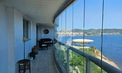 Excelente apartamento com 4 dormitórios à venda, 190 m² por R$ 2.990.000 - Boa Viagem - Niterói/RJ
