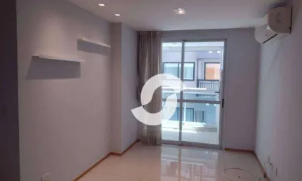 Apartamento de 2 quartos em prédio novo com varanda e lazer completo em Icarai - Niterói/RJ