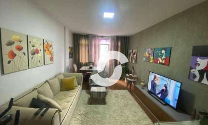 Apartamento com 3 dormitórios à venda, 94 m² por R$ 750.000,00 - Ingá - Niterói/RJ