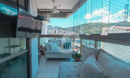 Excepcional apartamento com 3 dormitórios à venda, 110 m² por r$ 925.000 - icaraí - niterói/rj