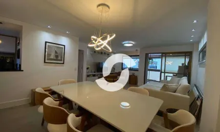 Miraggio charitas - lindo apartamento com 3 dormitórios à venda, 118 m² por r$ 1.250.000 - charitas - niterói/rj
