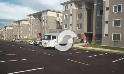 Apartamento com 2 dormitórios à venda, 48 m² por R$ 140.000,00 - Novo Horizonte (Manilha) - Itaboraí/RJ