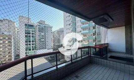 Apartamento com 4 dormitórios à venda, 195 m² por R$ 1.300.000,00 - Icaraí - Niterói/RJ