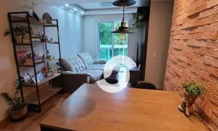 Apartamento com 3 dormitórios à venda, 68 m² por R$ 360.000,00 - Rio do Ouro - São Gonçalo/RJ