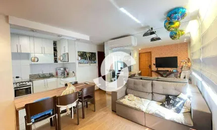 Apartamento com 2 dormitórios à venda, 69 m² por R$ 550.000,00 - Ingá - Niterói/RJ