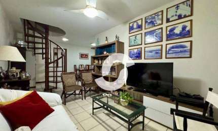 Cobertura com 4 dormitórios à venda, 200 m² por R$ 1.800.000,00 - Icaraí - Niterói/RJ