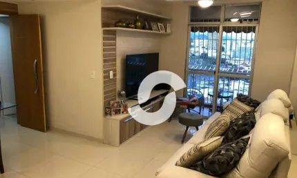 Apartamento com 2 dormitórios à venda, 87 m² por r$ 490.000,00 - centro - niterói/rj