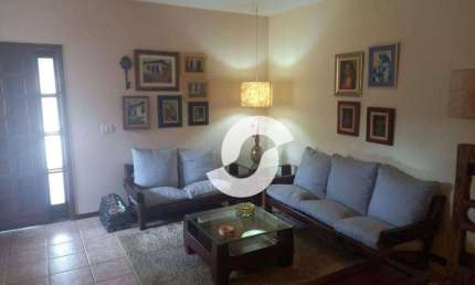 Casa com 3 dormitórios à venda, 240 m² por r$ 837.000,00 - serra grande - niterói/rj