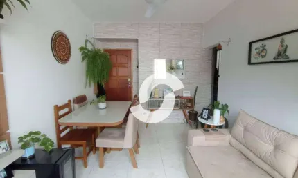 Apartamento com 3 dormitórios à venda, 65 m² por r$ 455.000,00 - santa rosa - niterói/rj