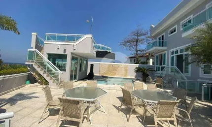 Casa com 5 dormitórios à venda, 682 m² por r$ 11.000.000,00 - camboinhas - niterói/rj