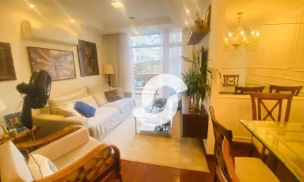 Apartamento com 3 dormitórios à venda, 129 m² por R$ 870.000,00 - Icaraí - Niterói/RJ
