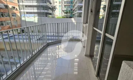 Ótimo apartamento com 2 dormitórios à venda, 88 m² por R$ 890.000 - Icaraí - Niterói/RJ