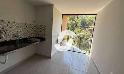Apartamento com 1 dormitório para alugar, 32 m² por R$ 2.400,00/mês - Piratininga - Niterói/RJ