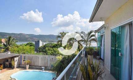 Casa com 3 dormitórios vista linda venda, 300 m² por R$ 1.350.000 - Piratininga - Niterói/RJ