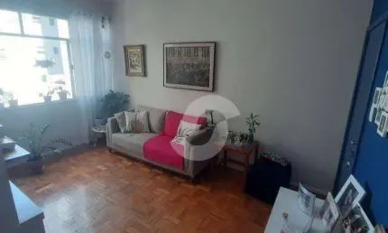 Apartamento com 2 quartos à venda na rua mem de sá, 122, icaraí, niterói, 72 m2 por r$ 598.000