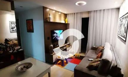 Apartamento com 2 dormitórios à venda, 60 m² por r$ 350.000,00 - fonseca - niterói/rj