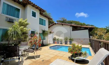 Búzios - geribá (costa brava). casa maravilhosa 4 suítes, piscina, lavabo, varandão, churrasqueira, 7 vagas de garagem. r$ 1.980.000