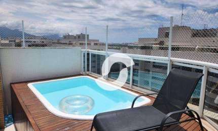 Cobertura com 2 dormitórios à venda, 156 m² por R$ 1.300.000,00 - Barra da Tijuca - Rio de Janeiro/RJ