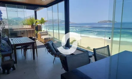 Cobertura com 4 dormitórios à venda, 238 m² por r$ 4.990.000,00 - piratininga - niterói/rj