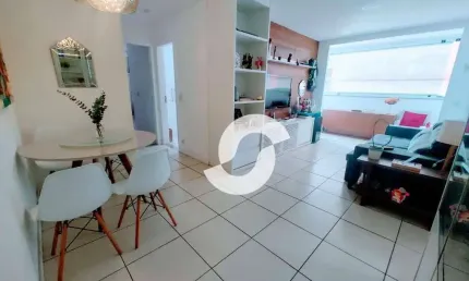 Apartamento com 2 dormitórios à venda, 88 m² por r$ 770.000,00 - jardim icaraí - niterói/rj