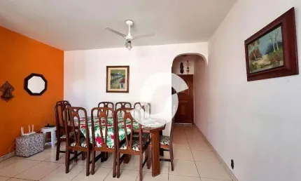 Apartamento com 3 dormitórios à venda, 110 m² por R$ 610.000,00 - Icaraí - Niterói/RJ