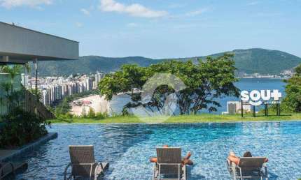 Studio com 1 dormitório à venda, 49 m² por R$ 490.000,00 - Icaraí - Niterói/RJ