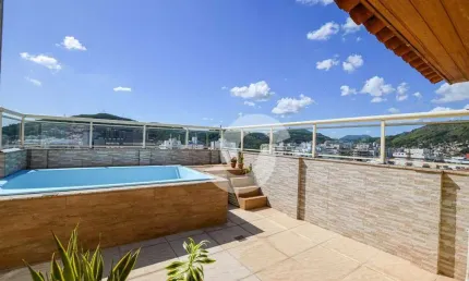 Cobertura com 2 dormitórios à venda, 122 m² por R$ 990.000,00 - Icaraí - Niterói/RJ