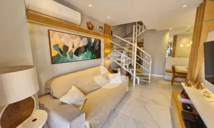 Cobertura com 3 dormitórios à venda, 134 m² por R$ 1.150.000,00 - Santa Rosa - Niterói/RJ