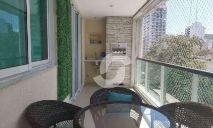 Apartamento com 3 dormitórios à venda, 136 m² por R$ 1.200.000,00 - Jardim Icaraí - Niterói/RJ