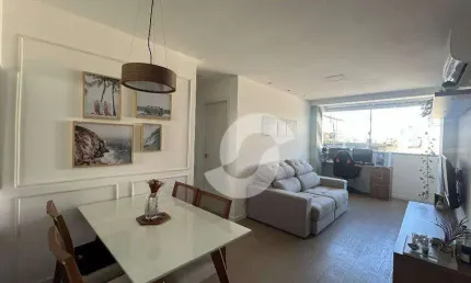 Apartamento com 2 dormitórios à venda, 61 m² por R$ 410.000,00 - Santa Rosa - Niterói/RJ