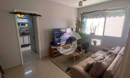 Apartamento com 1 dormitório à venda, 43 m² por R$ 450.000,00 - Icaraí - Niterói/RJ