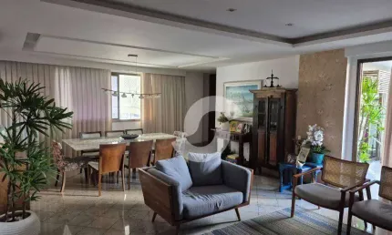 Apartamento com 4 dormitórios suítes 3 varandas, à venda, 180 m² por R$ 1.700.000 - Icaraí - Niterói/RJ