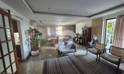 Apartamento com 4 dormitórios suítes 3 varandas, à venda, 180 m² por r$ 1.700.000 - icaraí - niterói/rj