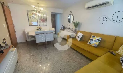 Apartamento com 3 dormitórios à venda, 110 m² por r$ 900.000,00 - icaraí - niterói/rj