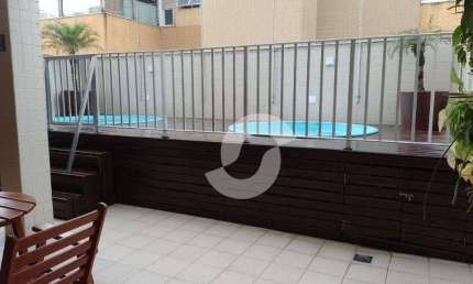 Apartamento com 2 dormitórios para alugar, 100 m² por R$ 4.389,45/mês - Santa Rosa - Niterói/RJ