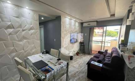 Apartamento com 2 dormitórios para alugar, 70 m² por R$ 3.445,57/mês - Barreto - Niterói/RJ