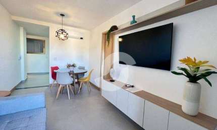 Apartamento com 1 dormitório para alugar, 52 m² - Piratininga - Niterói/RJ
