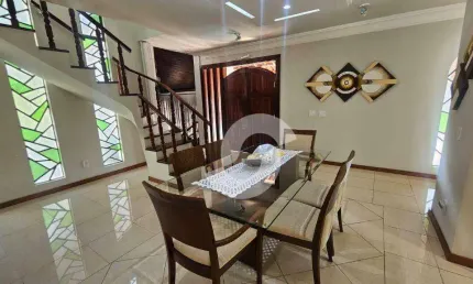 Casa com 3 dormitórios à venda, 259 m² por r$ 1.500.000,00 - maria paula - niterói/rj