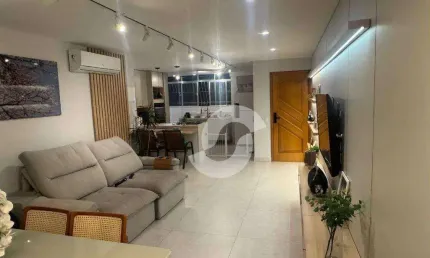 Apartamento com 3 dormitórios à venda, 94 m² por r$ 1.150.000,00 - icaraí - niterói/rj