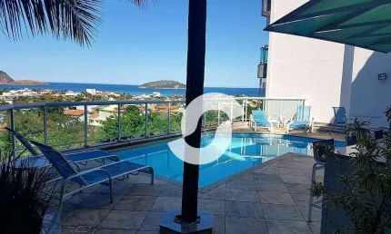 Flat com 1 dormitório à venda, 37 m² por R$ 535.000,00 - Camboinhas - Niterói/RJ