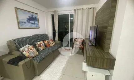 Apartamento maravilhoso com 2 quartos à venda, 85 m² por r$ 560.000 - em condomínio resort em icaraí - niterói/rj