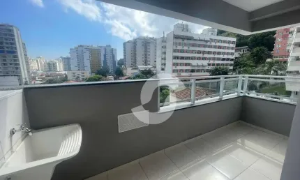 Apartamento com 1 dormitório à venda, 36 m² por r$ 375.000,00 - santa rosa - niterói/rj